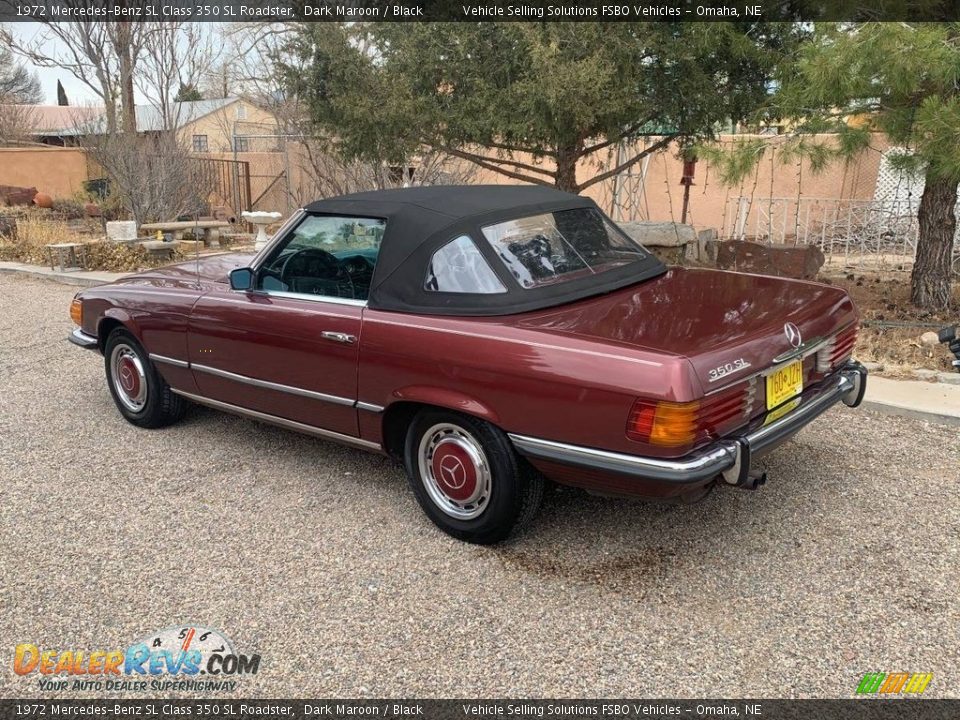 Dark Maroon 1972 Mercedes-Benz SL Class 350 SL Roadster Photo #3