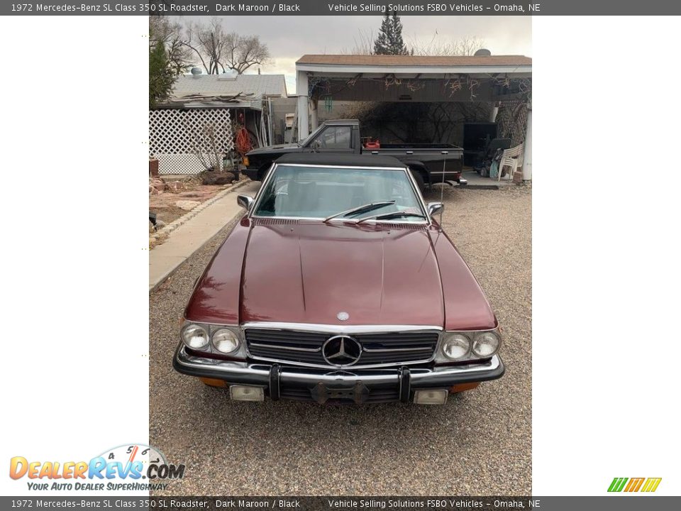 Dark Maroon 1972 Mercedes-Benz SL Class 350 SL Roadster Photo #5