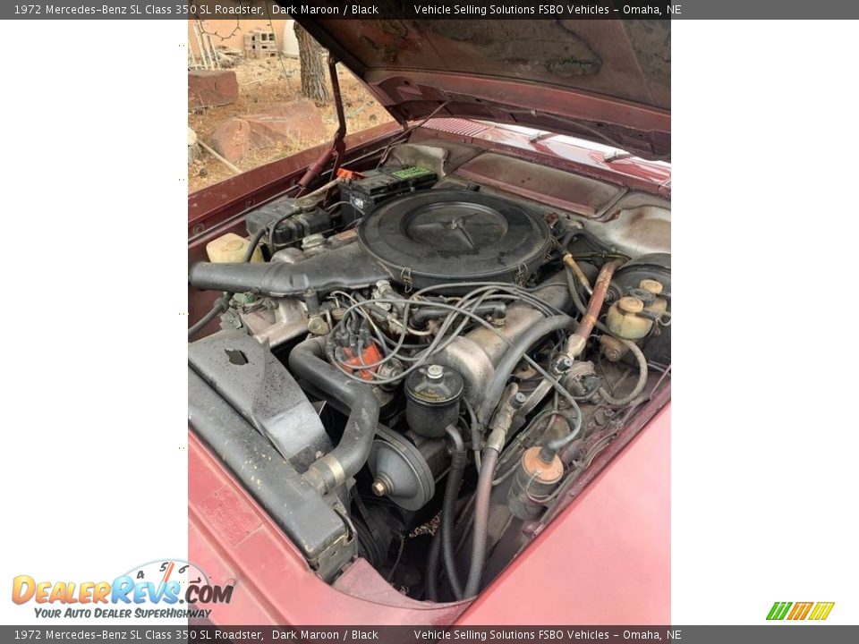 1972 Mercedes-Benz SL Class 350 SL Roadster 3.5 Liter SOHC 16-Valve V8 Engine Photo #11