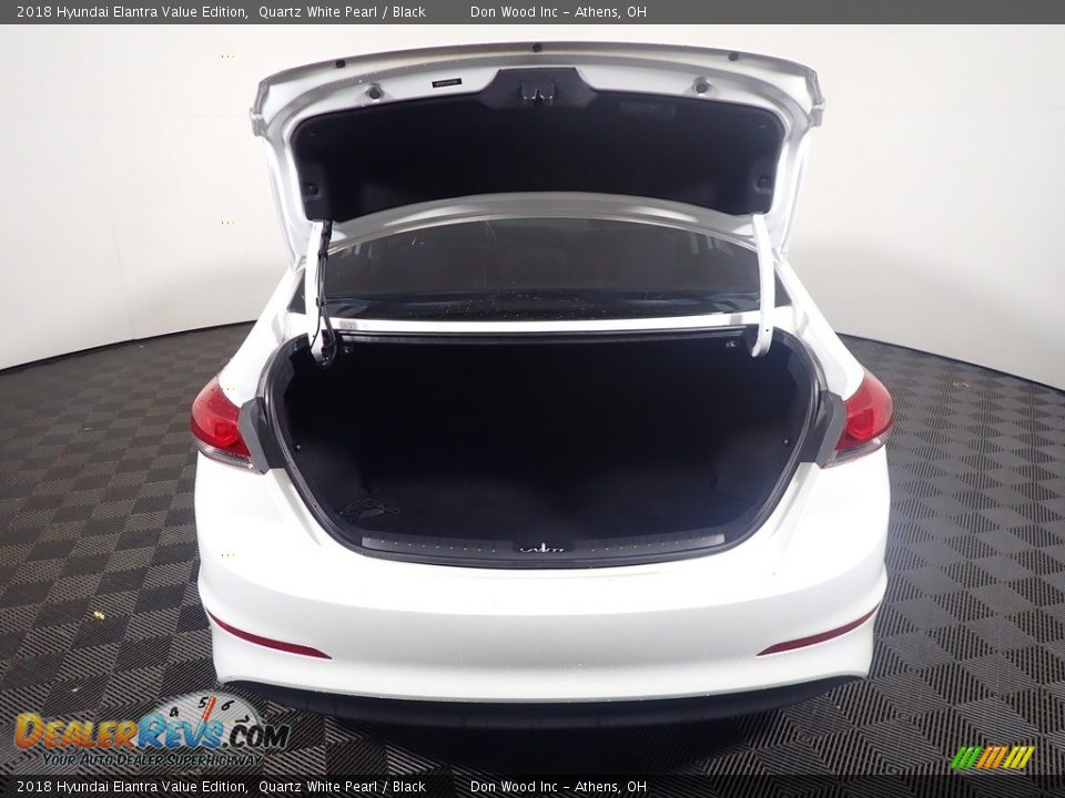 2018 Hyundai Elantra Value Edition Quartz White Pearl / Black Photo #13