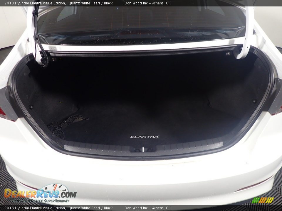 2018 Hyundai Elantra Value Edition Quartz White Pearl / Black Photo #14