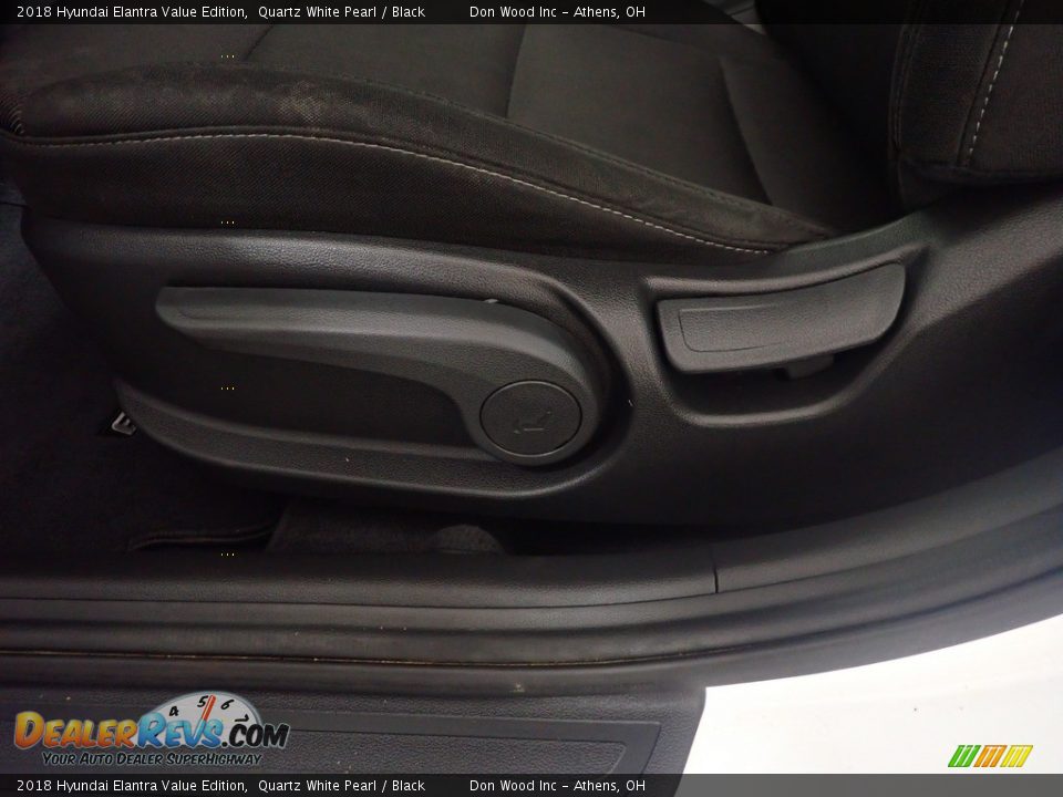 2018 Hyundai Elantra Value Edition Quartz White Pearl / Black Photo #20