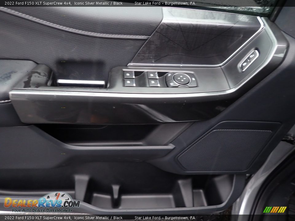2022 Ford F150 XLT SuperCrew 4x4 Iconic Silver Metallic / Black Photo #16