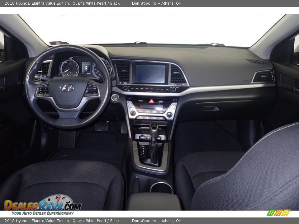 2018 Hyundai Elantra Value Edition Quartz White Pearl / Black Photo #21
