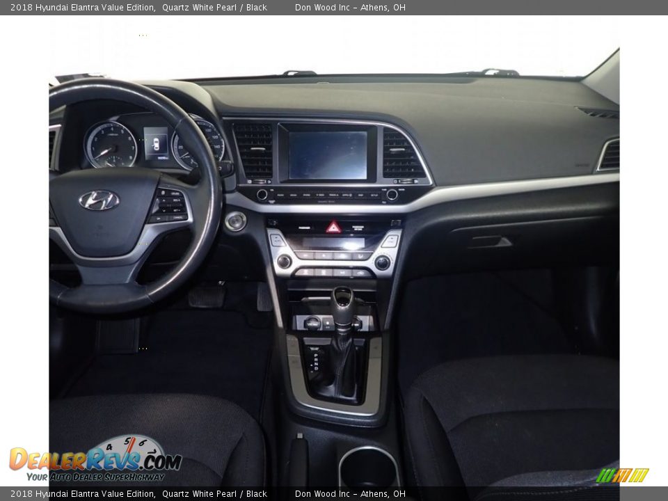 2018 Hyundai Elantra Value Edition Quartz White Pearl / Black Photo #22