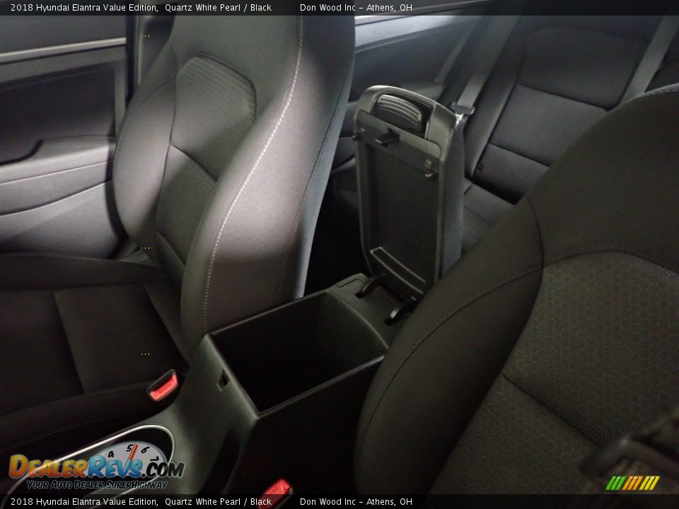 2018 Hyundai Elantra Value Edition Quartz White Pearl / Black Photo #29