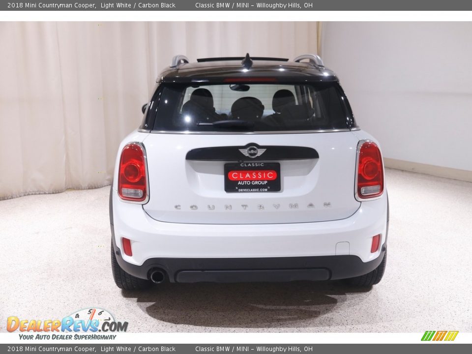 2018 Mini Countryman Cooper Light White / Carbon Black Photo #19