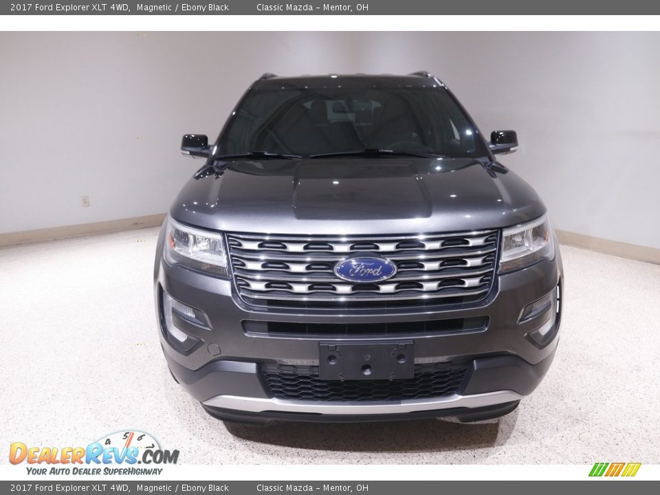 2017 Ford Explorer XLT 4WD Magnetic / Ebony Black Photo #2