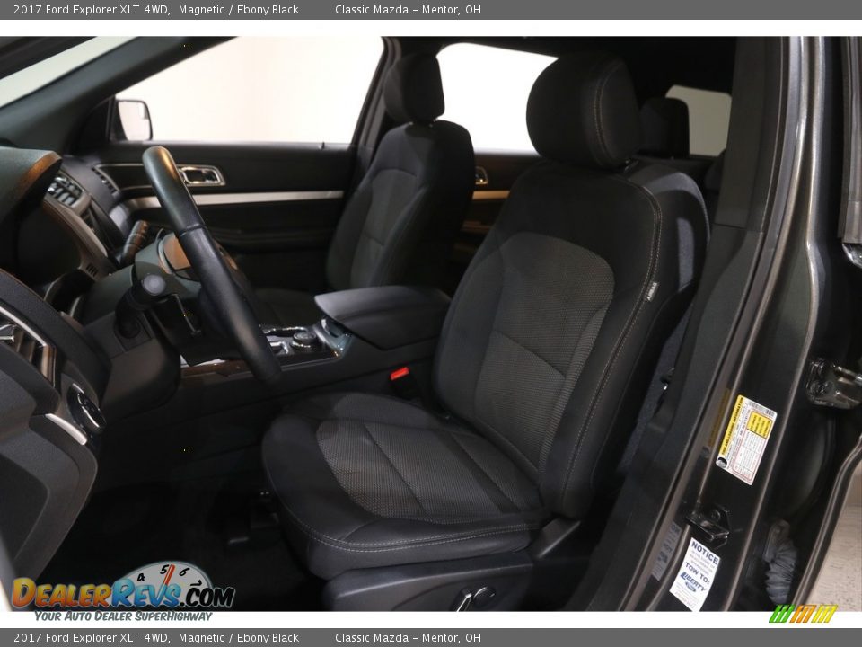 2017 Ford Explorer XLT 4WD Magnetic / Ebony Black Photo #6