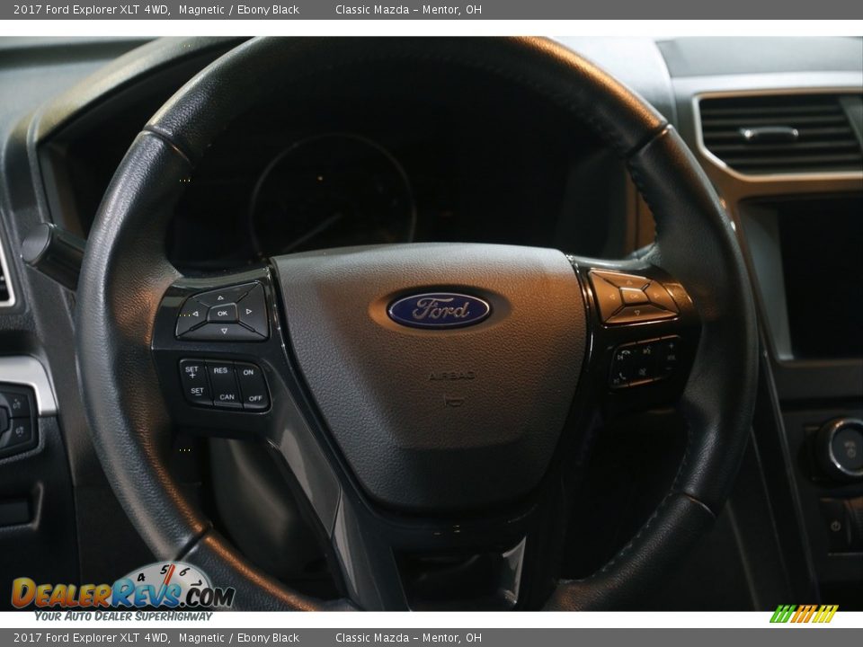2017 Ford Explorer XLT 4WD Magnetic / Ebony Black Photo #8