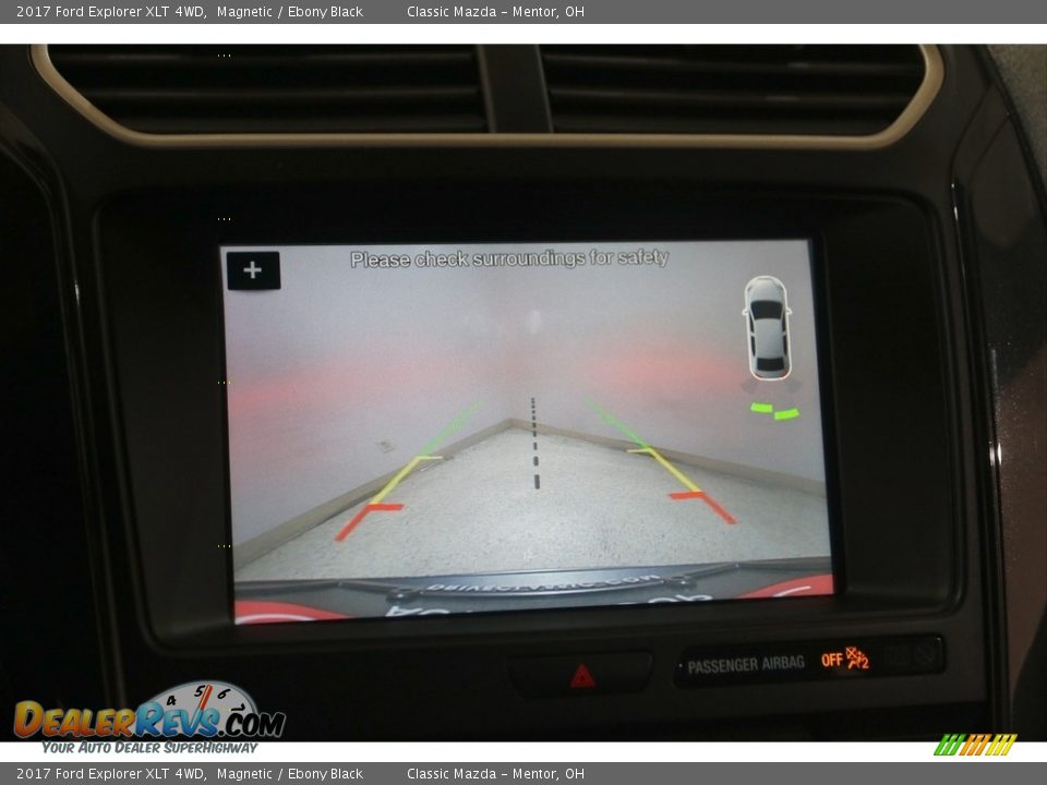 2017 Ford Explorer XLT 4WD Magnetic / Ebony Black Photo #12