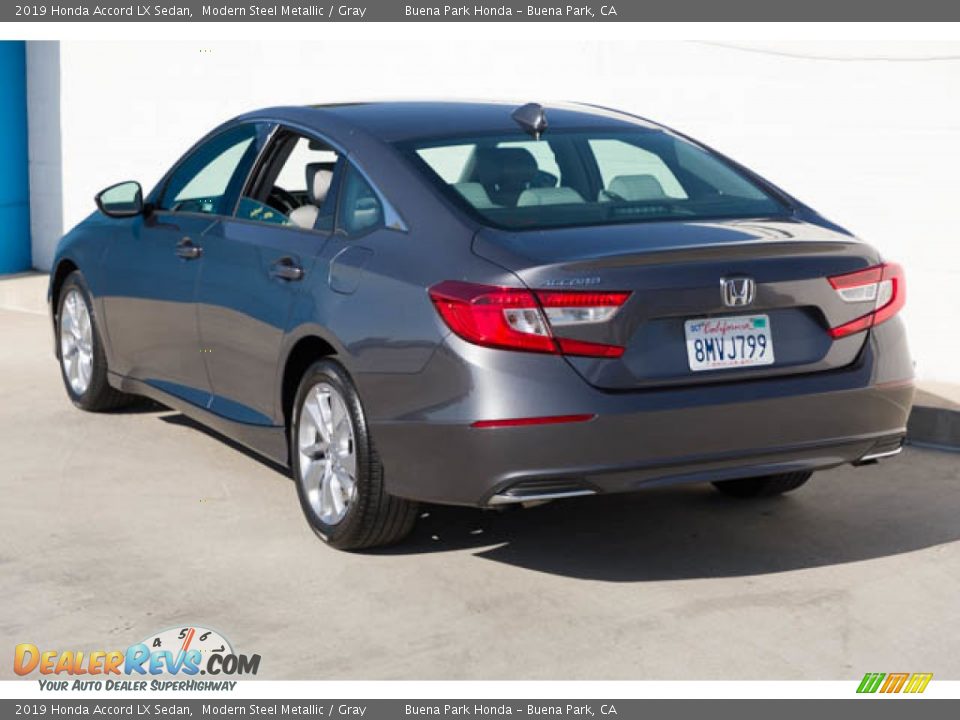 2019 Honda Accord LX Sedan Modern Steel Metallic / Gray Photo #2