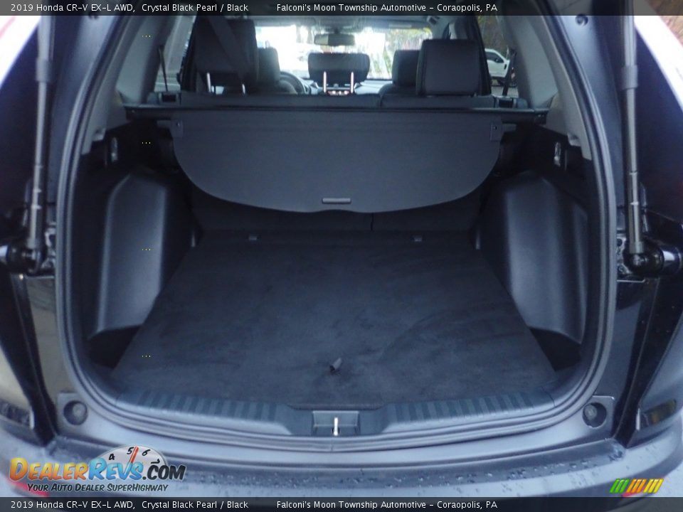 2019 Honda CR-V EX-L AWD Crystal Black Pearl / Black Photo #3