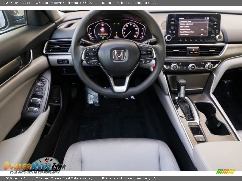 2019 Honda Accord LX Sedan Modern Steel Metallic / Gray Photo #5