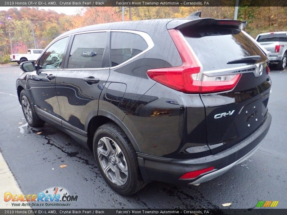 2019 Honda CR-V EX-L AWD Crystal Black Pearl / Black Photo #4