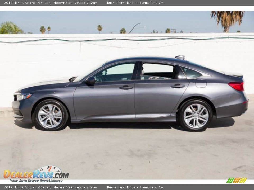 2019 Honda Accord LX Sedan Modern Steel Metallic / Gray Photo #10