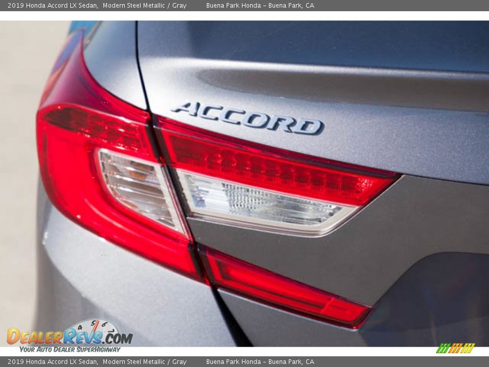 2019 Honda Accord LX Sedan Modern Steel Metallic / Gray Photo #12