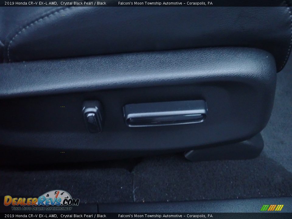 2019 Honda CR-V EX-L AWD Crystal Black Pearl / Black Photo #12