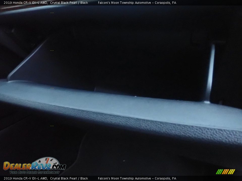2019 Honda CR-V EX-L AWD Crystal Black Pearl / Black Photo #13