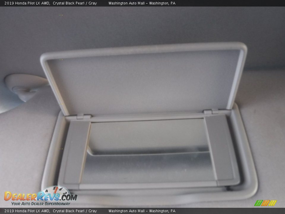 2019 Honda Pilot LX AWD Crystal Black Pearl / Gray Photo #21