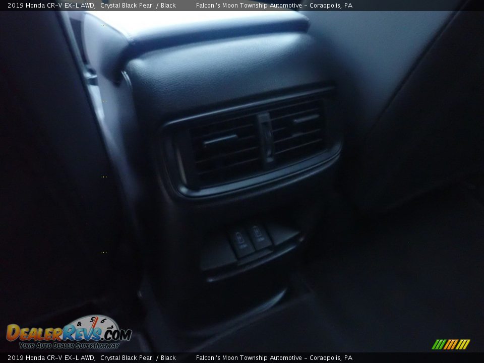 2019 Honda CR-V EX-L AWD Crystal Black Pearl / Black Photo #20