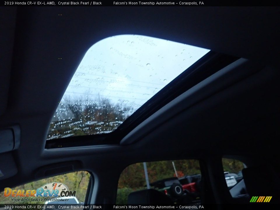 2019 Honda CR-V EX-L AWD Crystal Black Pearl / Black Photo #25