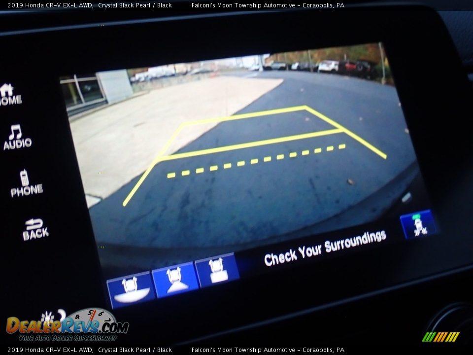 2019 Honda CR-V EX-L AWD Crystal Black Pearl / Black Photo #29