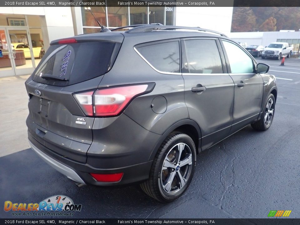 2018 Ford Escape SEL 4WD Magnetic / Charcoal Black Photo #2