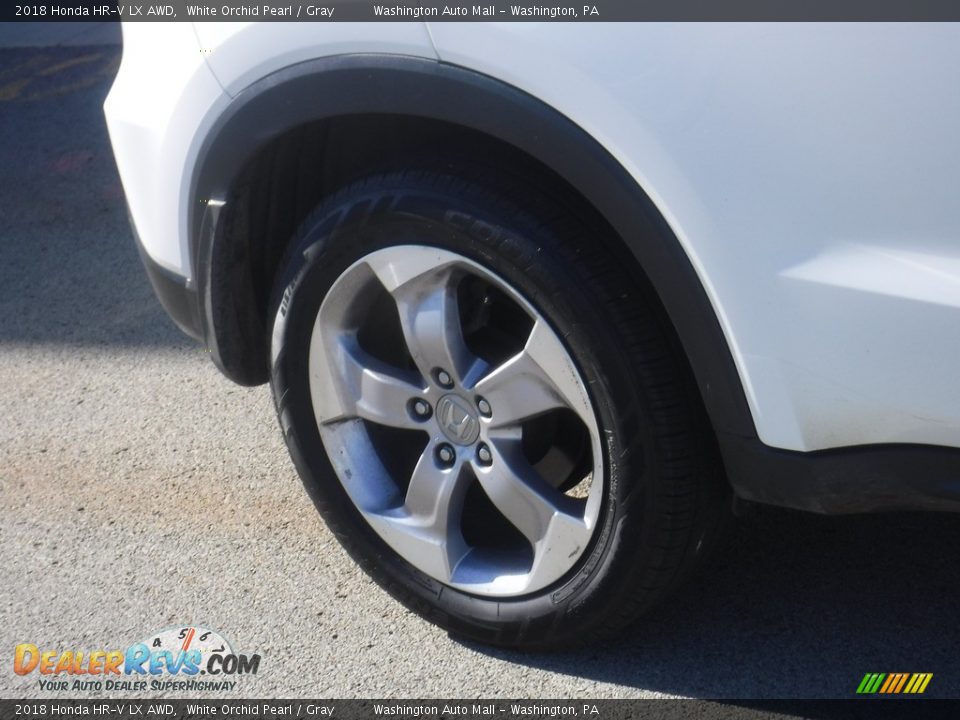 2018 Honda HR-V LX AWD White Orchid Pearl / Gray Photo #3