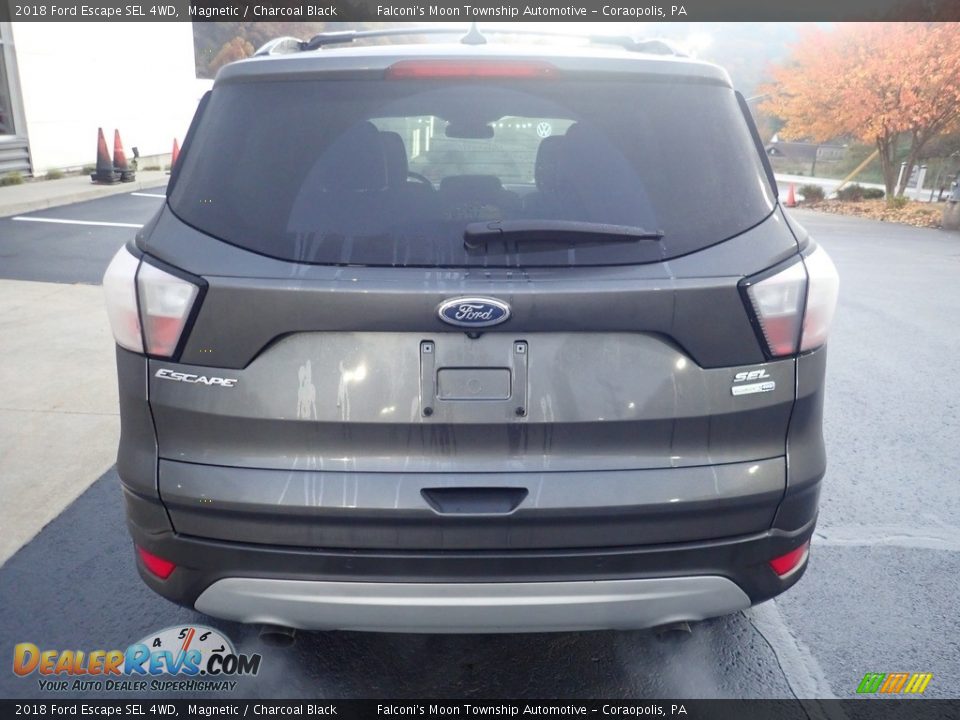 2018 Ford Escape SEL 4WD Magnetic / Charcoal Black Photo #3