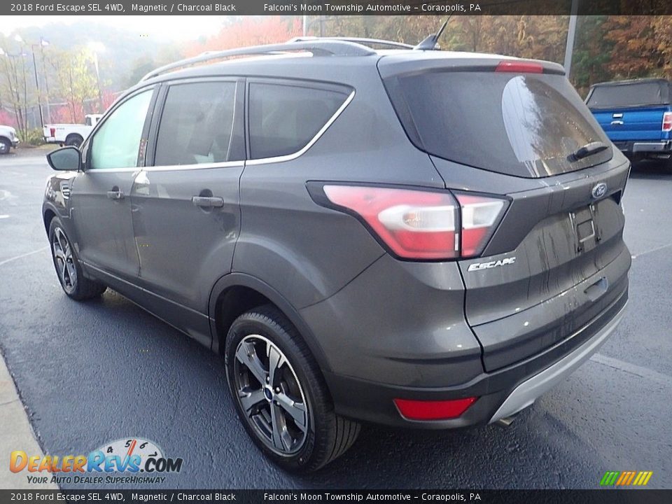 2018 Ford Escape SEL 4WD Magnetic / Charcoal Black Photo #5