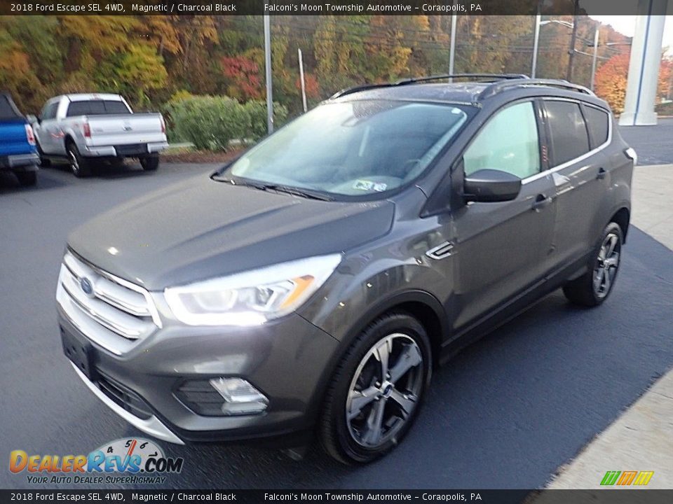 2018 Ford Escape SEL 4WD Magnetic / Charcoal Black Photo #7