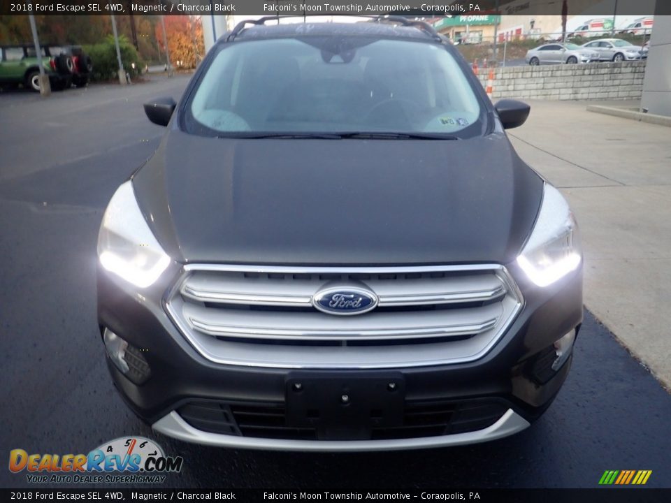 2018 Ford Escape SEL 4WD Magnetic / Charcoal Black Photo #8
