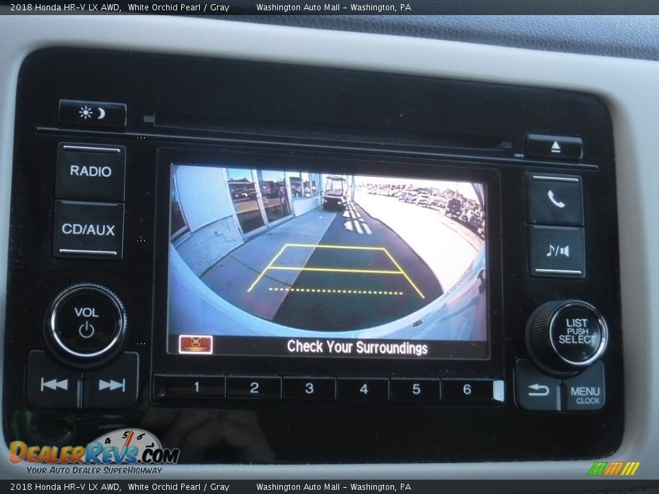 2018 Honda HR-V LX AWD White Orchid Pearl / Gray Photo #17