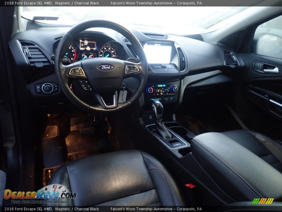 2018 Ford Escape SEL 4WD Magnetic / Charcoal Black Photo #20