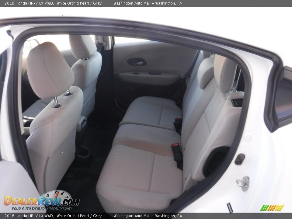 2018 Honda HR-V LX AWD White Orchid Pearl / Gray Photo #24