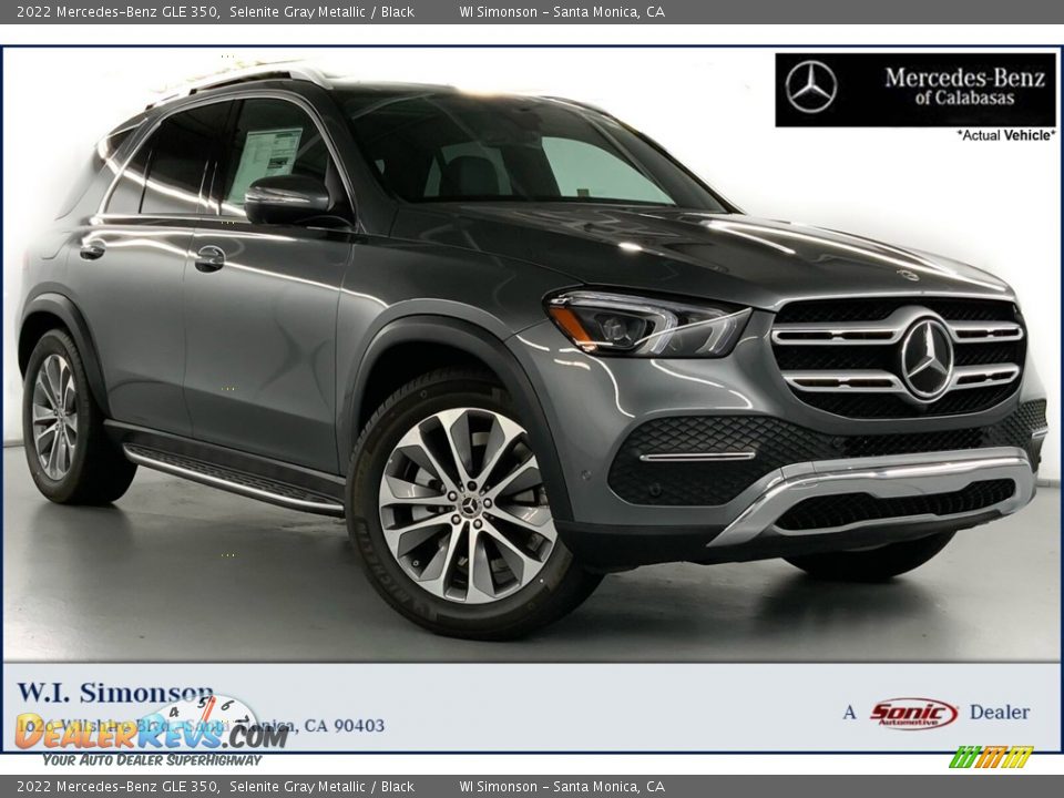 2022 Mercedes-Benz GLE 350 Selenite Gray Metallic / Black Photo #1