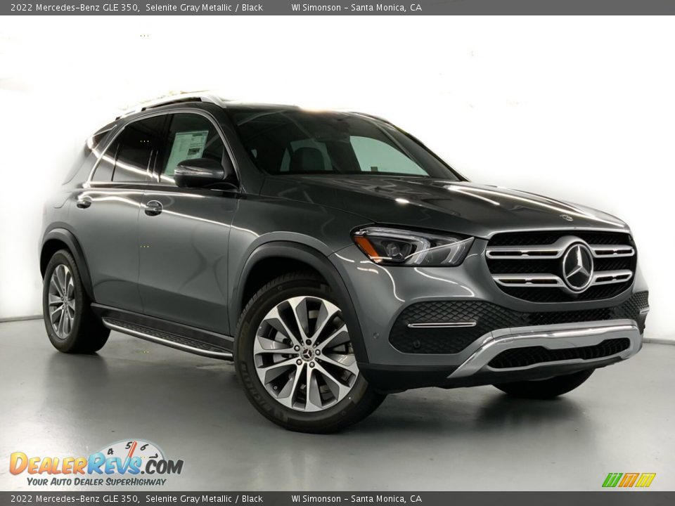 2022 Mercedes-Benz GLE 350 Selenite Gray Metallic / Black Photo #2