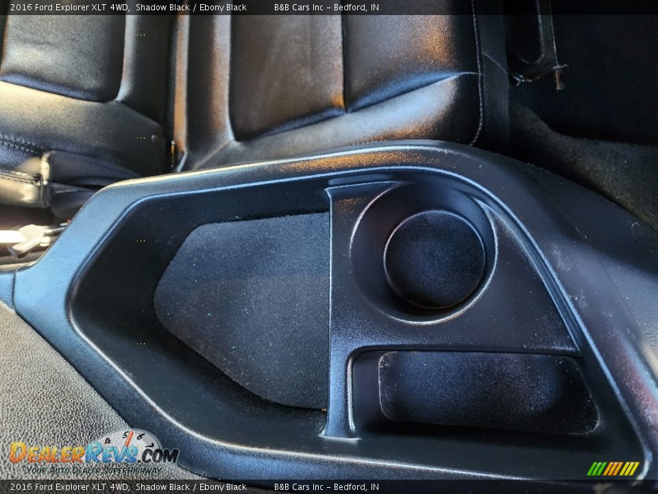 2016 Ford Explorer XLT 4WD Shadow Black / Ebony Black Photo #30