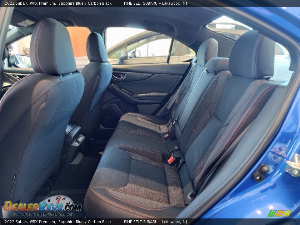 Rear Seat of 2022 Subaru WRX Premium Photo #9