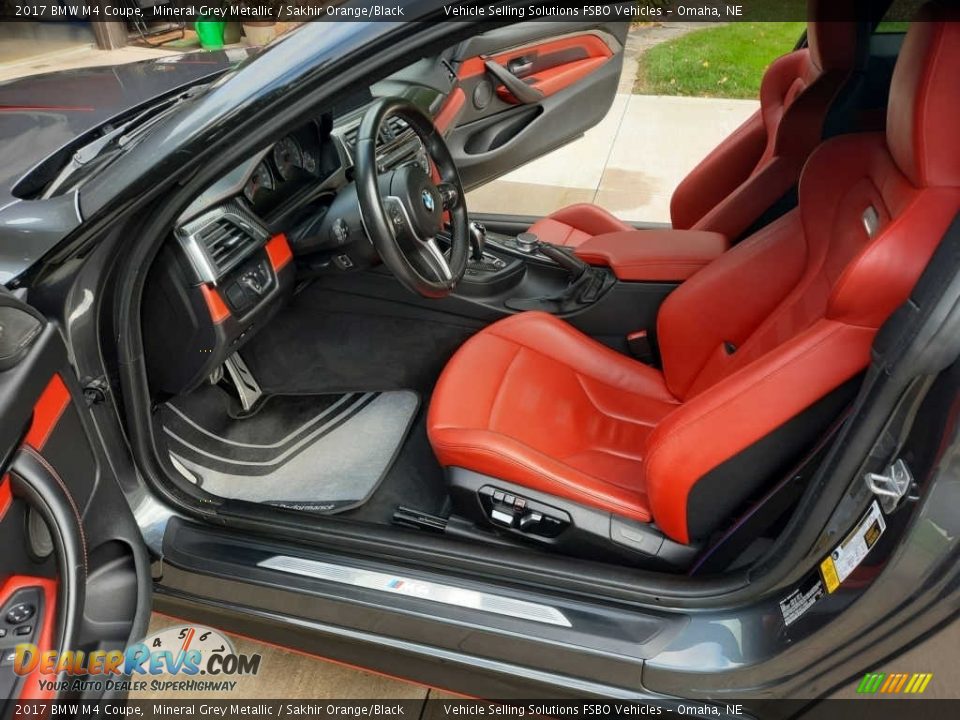 Sakhir Orange/Black Interior - 2017 BMW M4 Coupe Photo #9