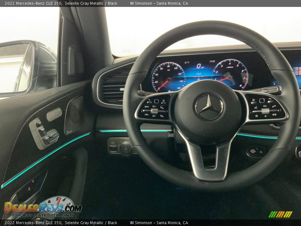 2022 Mercedes-Benz GLE 350 Selenite Gray Metallic / Black Photo #11