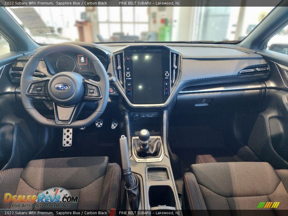 Carbon Black Interior - 2022 Subaru WRX Premium Photo #11