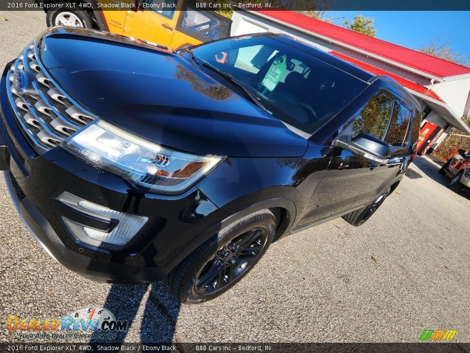 2016 Ford Explorer XLT 4WD Shadow Black / Ebony Black Photo #36