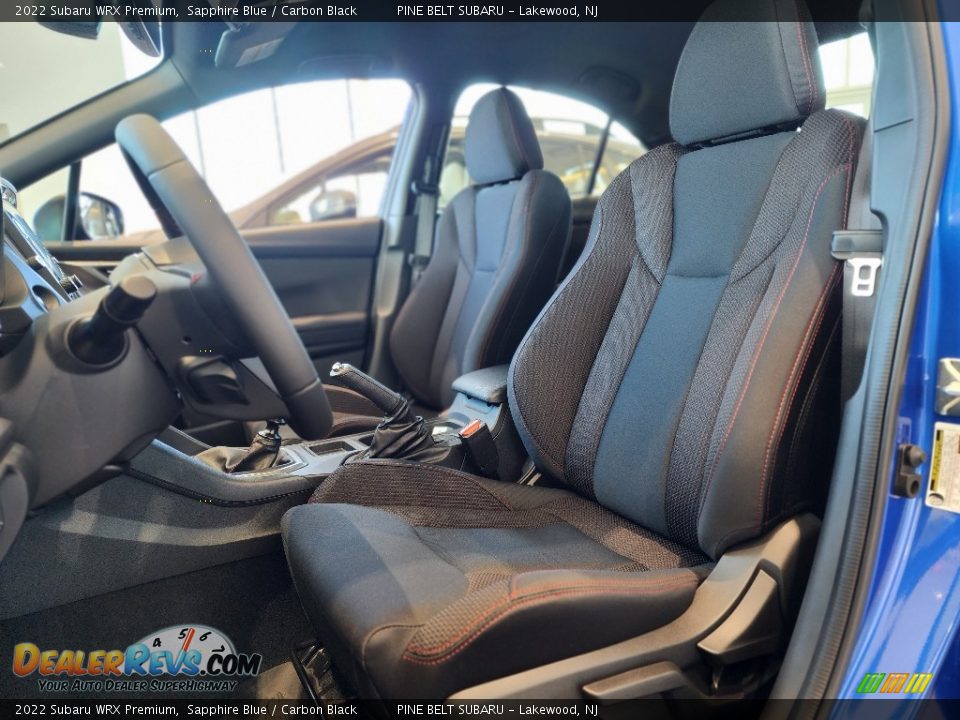 Front Seat of 2022 Subaru WRX Premium Photo #13