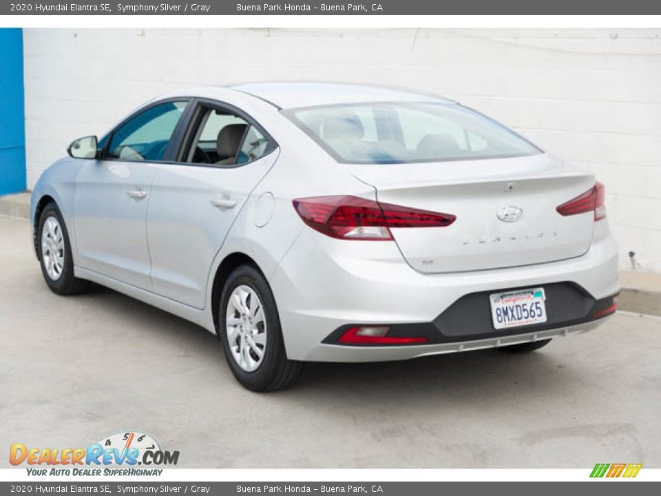 2020 Hyundai Elantra SE Symphony Silver / Gray Photo #2