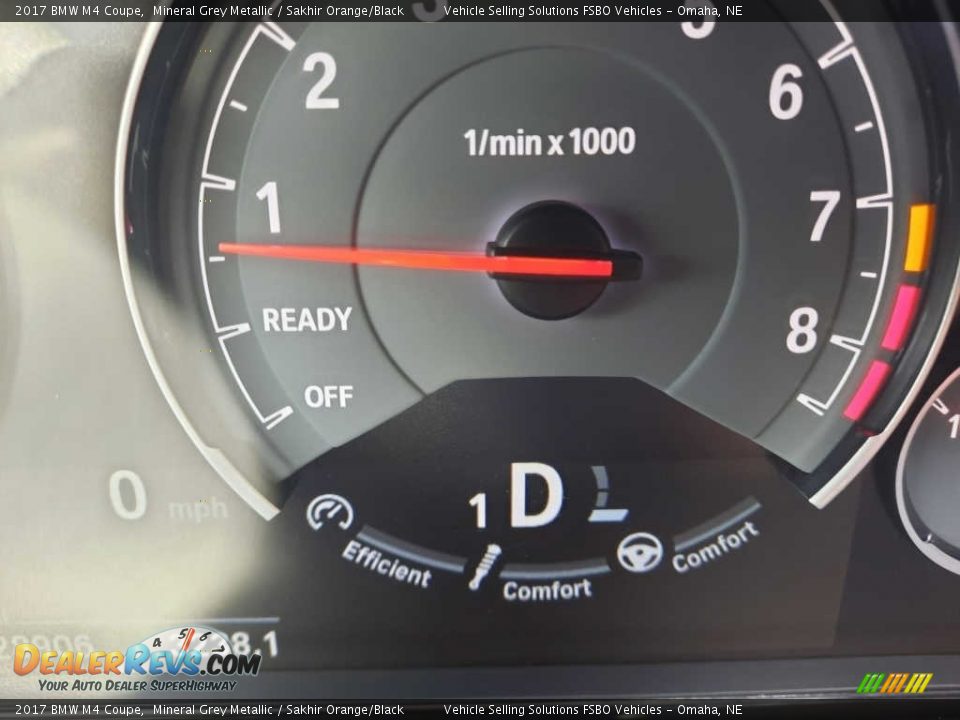 2017 BMW M4 Coupe Gauges Photo #17