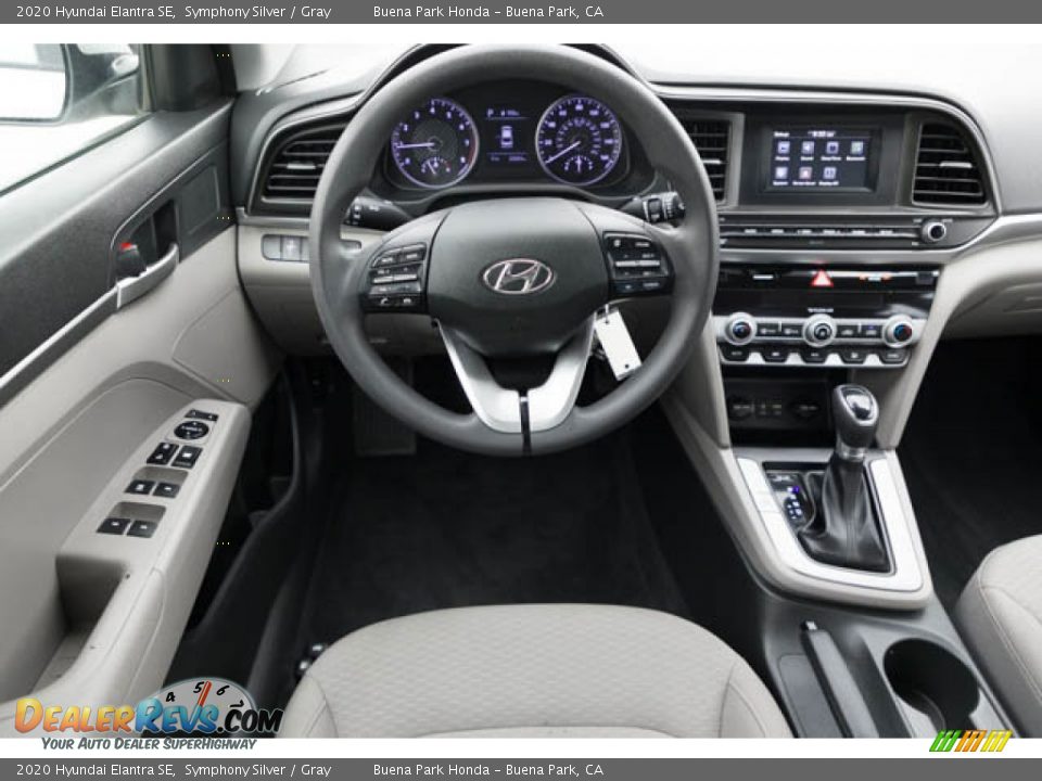 2020 Hyundai Elantra SE Symphony Silver / Gray Photo #5