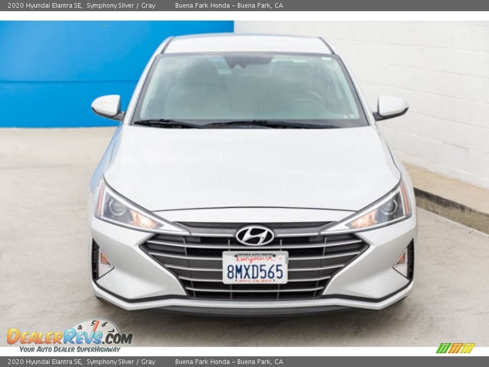 2020 Hyundai Elantra SE Symphony Silver / Gray Photo #7