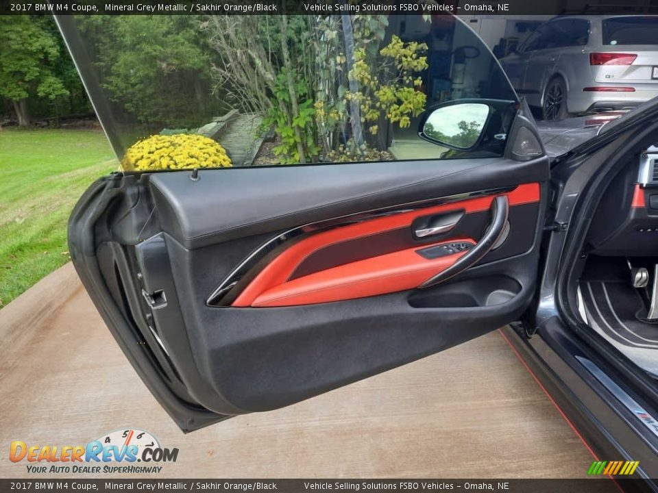 Door Panel of 2017 BMW M4 Coupe Photo #21